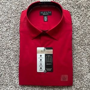 Alfani. Alfatech regular fit mens button down. Large